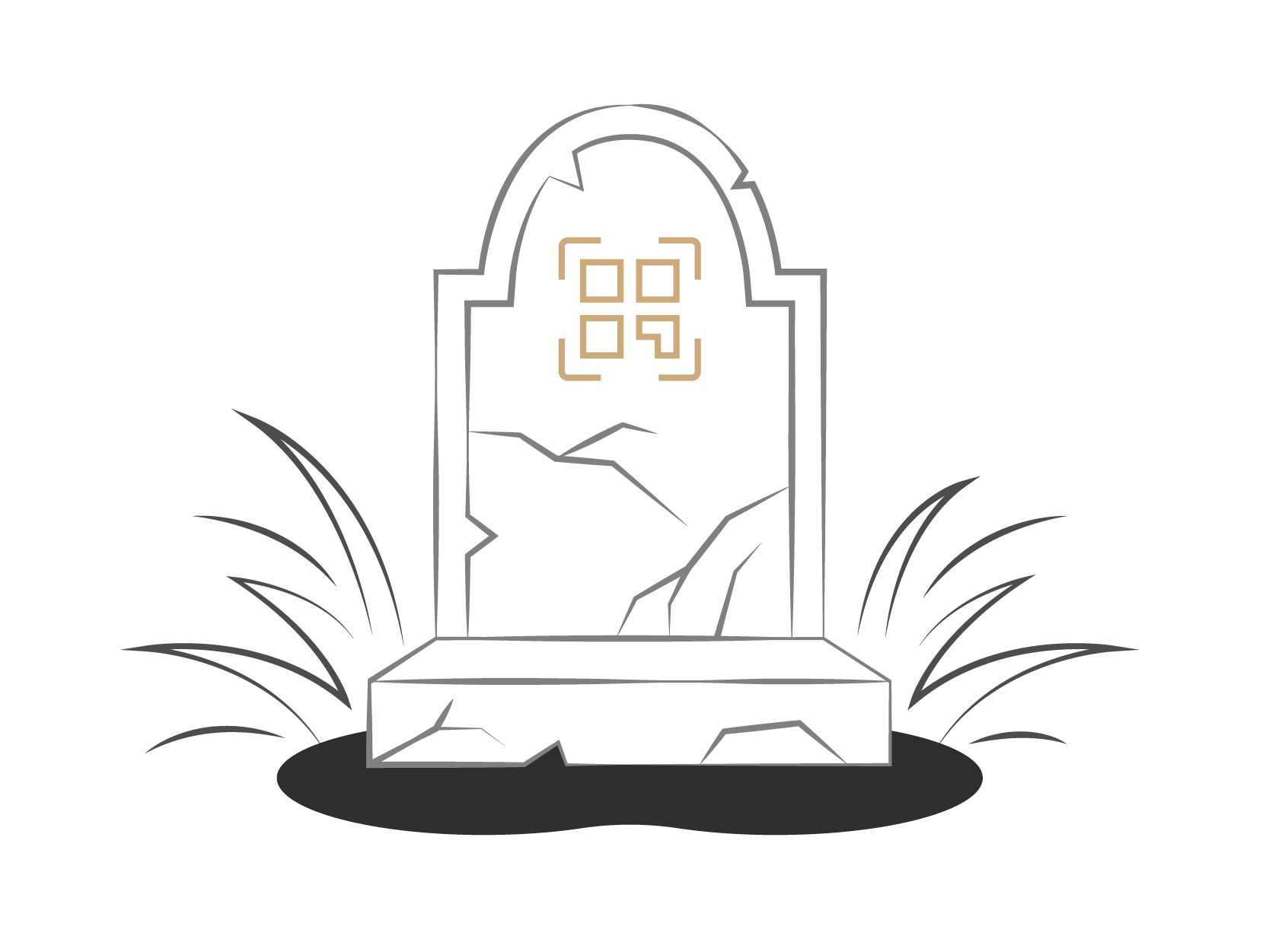 Разрушающийся памятник